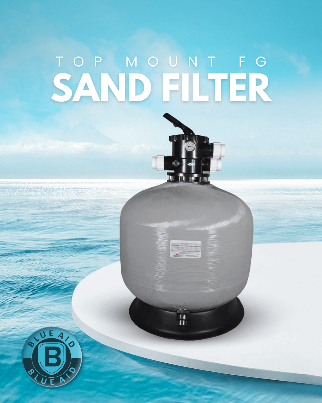 Top Mount SS Sand Filter