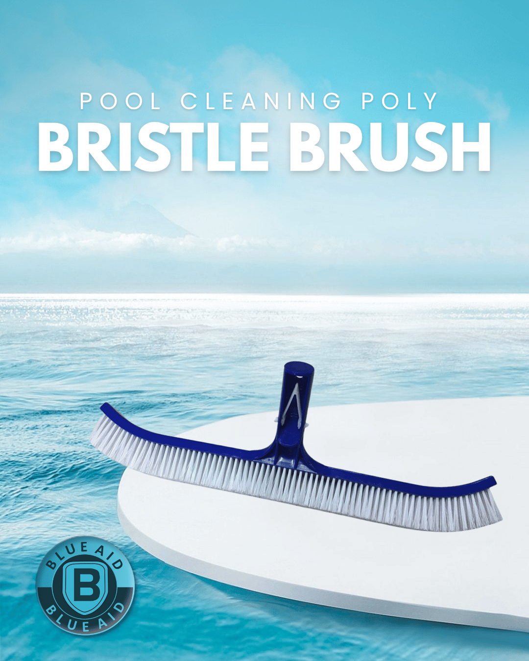 Pool Poly bristle brush
