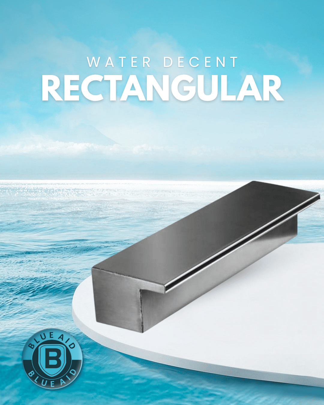 Water Decent Rectangular Size- 1FT To 8FT